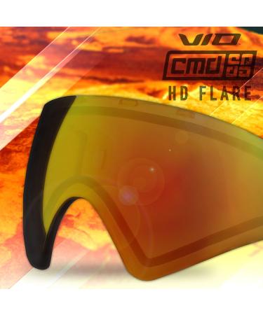 Bunker Kings CMD/Virtue VIO Paintball Goggle Replacement Lenses - Fits CMD Contour Ascend Extend & XS HD Flare | International Shipping Available - Buy Online on SooperMarket.com