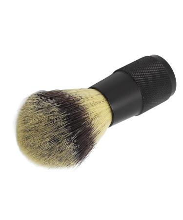 Ankroyu Foam Beard Brush Set for Men | Travel-Friendly Black Alloy Handle & Soft Bristles | Perfect Men's Grooming Accessory - Buy Online on SooperMarket.com