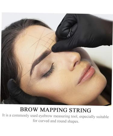 Angoily Ink Microblading Measuring Home for Thin- Mapping Disposable Brow Eyebrow Grooming Ruler - Buy Online on SooperMarket.com