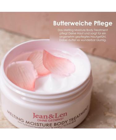 Jean & Len Melting Moisture Body Treatment - Peony & Lychee | Nourishing Vegan Body Butter for Normal Skin | Paraben & Silicone-Free 200ml - Buy Online on SooperMarket.com