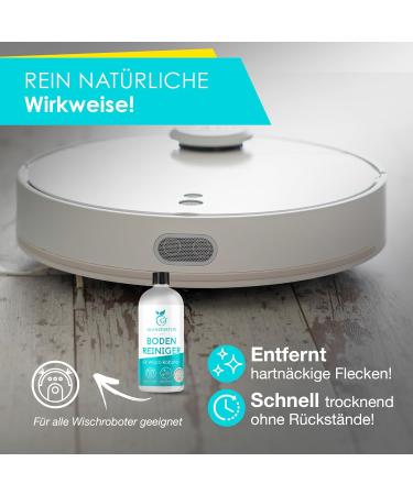 Gloss Factor Wiping Robot Cleaning Agent - 500ml Concentrate | Strong Floor Cleaner for Moped Robots - Streak-Free for All Surfaces - Buy Online on SooperMarket.com