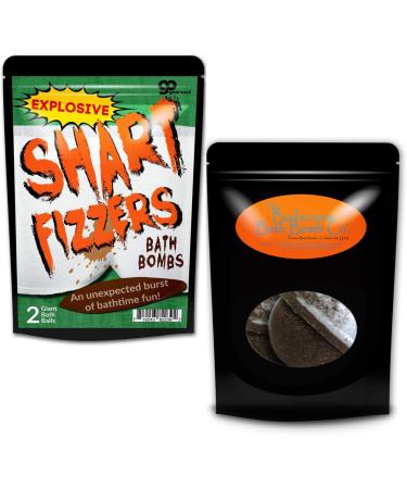 XL Root Beer Shart Fizzers Bath Bombs - Funny Gross Bath Pranks for Teens and Men - 2 Pack - Made in USA - Buy Online on SooperMarket.com