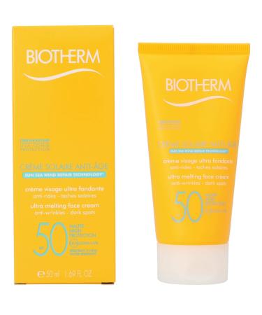 Biotherm Creme Solaire  SPF 50 UVA/UVB Melting Face Cream  1.69 Ounce