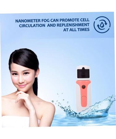 Baluue 2 Sets Hydrating Instrument Facial Mister Steamer Water Mister for Face Mist Sprayer Pink Abs - Buy Online on SooperMarket.com