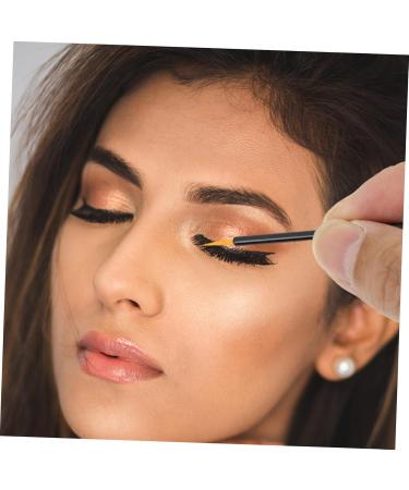 BELLIFFY 100pcs Disposable Eyeliner Brush Makeup Lip Lip Gloss Tool Brush Girl Fine Point 9x6.5cm As Shown - Buy Online on SooperMarket.com