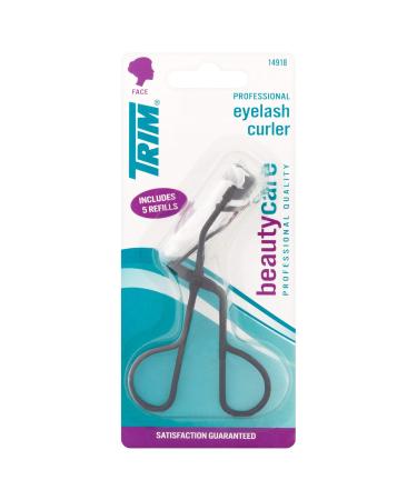 Trim Professional Eyelash Curler with 5 Refills - Black | International Shipping Available - Buy Online on SooperMarket.com