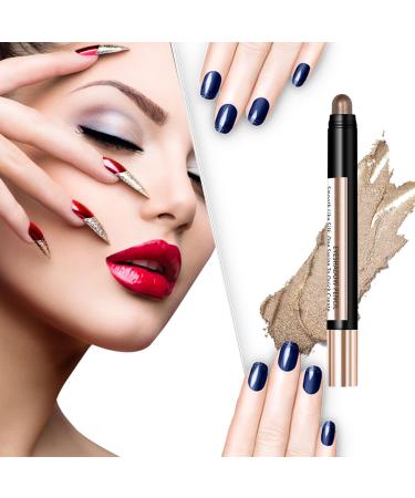 3 Colors Highlight Eyeshadow Stick 2023 New 3 Colors Highlight Eyeshadow Stick for Women (#24)