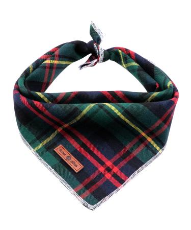 Lionet Paws Christmas Bandana for Dog Headscarf Dog Hall Cloth Trochcock For Small Medium -sized and Large Dogs L (1 Pack) Gr nkelk
