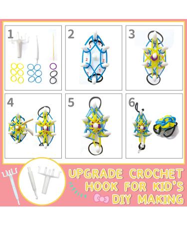 2400+ Loom Rubber Bands Kit - 15 Colors in 6 Tie-Dye and 9 Solid - Bracelet Making Refill Set for Kids - Includes Multifunction Loom and Manual - Perfect Gift for Boys and Girls - Buy Online on SooperMarket.com