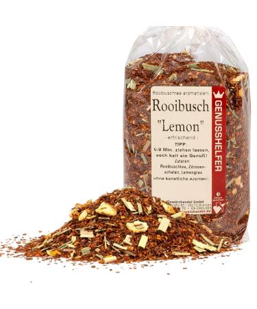 Bremen Spice Trade Rooibos Tea with Lemon - Refreshing Loose Leaf Tea 5 x 100g (500g) - Perfect Thirst Quencher for Connoisseurs - Buy Online on SooperMarket.com