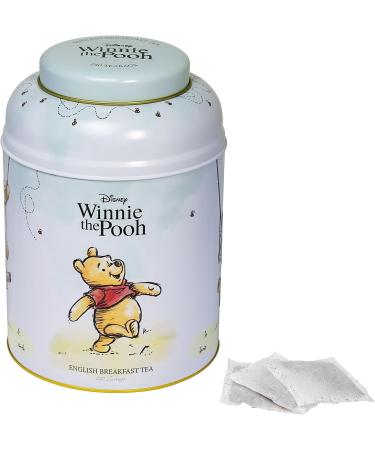 New English Teas Winnie the Pooh & Tigger Tea Caddy with 240 English Breakfast Teabags - Buy Online on SooperMarket.com