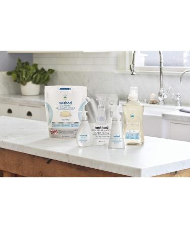 Method Laundry Detergent Packs - Fragrance Free, Hypoallergenic & Plant-Based Stain Remover - 42 Packs per Bag (Pack of 2) - Buy Online on SooperMarket.com