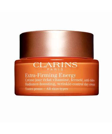Clarins Extra-Firming Energy Moisturizer | 2-in-1 Anti-Aging and Radiance Boosting Day Cream | Skin Is Revitalized Immediately After Application* | Visibly Firms  Tightens and Smoothes | 1.7 Ounces