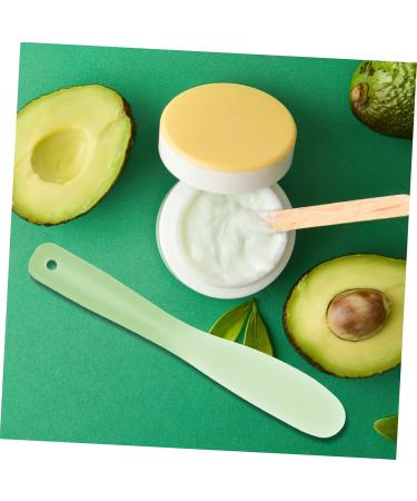 Baluue 30 Pcs Tool Stick Spatula for Makeup Cosmetic Plate Mixer Cosmetic Scoop Pp re-usable 20.5x3x0.6cmx3pcs Greenx3pcs - Buy Online on SooperMarket.com