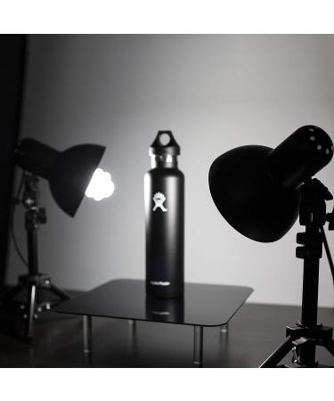 Fovitec 12x12 Photography Display Table - Gloss Black & White Finish, Easy Setup with Magnetic Removable Legs - Buy Online on SooperMarket.com