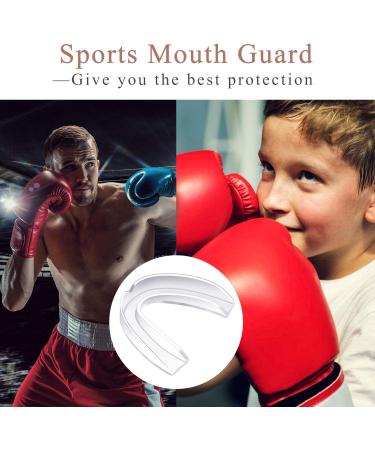 BBTO 20 Pieces Sports Mouth Guards - Transparent Athletic Mouth Guard for Kids and Adults - Buy Online on SooperMarket.com