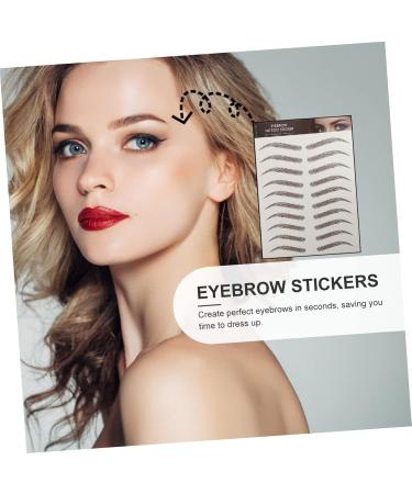 FOYTOKI 9 sheets Shaping Temporary Hairlike Imitation Artificial Transfers Eyebrow Stickers Tattoos False - Buy Online on SooperMarket.com