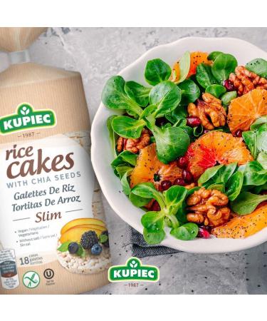 Rice Cakes with Chia Seeds Slim 90g Kupiec (Pack of 6) - Buy Online on SooperMarket.com