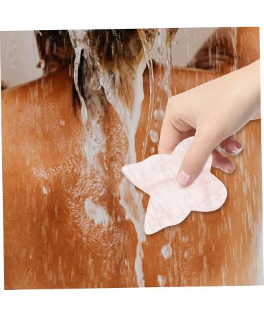Shop NOLITOY Rose Quartz Gua Sha Butterfly Board - Facial Sculpting Tool for Radiant Skin | Pink Crystal Facial Massager - Buy Online on SooperMarket.com