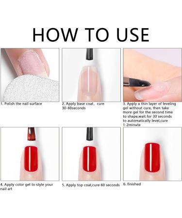 Lofuanna 15g Clear Builder Nail Gel | High Self-Leveling & Strengthening | Nail Extension Gel (1Pcs) - Buy Online on SooperMarket.com