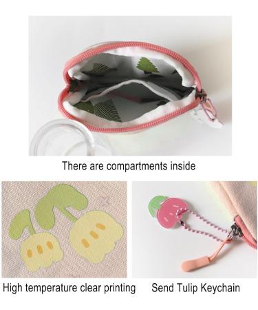 Pink Flower Pattern Pad Pocket & Organizer Bag | Feminine Product Holder for Periods Tampons & Panty Liners - YouMing - Buy Online on SooperMarket.com