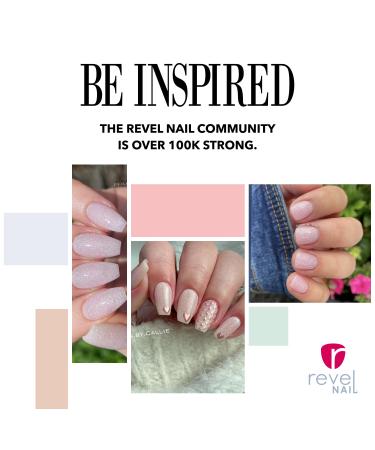 Revel Nail Dip Powder - Light Pink Shimmer | Long-Lasting Chip Resistant No UV Lamp DIY Manicure for Strong Healthy Nails - Buy Online on SooperMarket.com