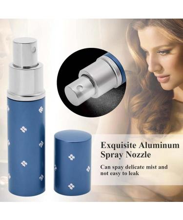 Buy 2pcs 10ml Portable Mini Refillable Perfume Spray Bottle for Travel - Blue Atomizer for Fragrance & Aftershave - Buy Online on SooperMarket.com