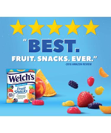 Welch's Fruit Snacks Variety Pack - Mixed Fruit, Island Fruits & Berries, Gluten-Free (Pack of 22, 2.25 oz Bags) - Buy Online on SooperMarket.com