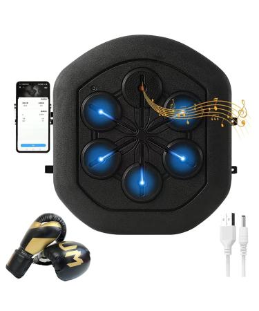 FAJOME Target Boxing Machine, Wall-Mounted Bluetooth Music Boxing Machine, Boxing Training Punching Bag for Home Exercise/Boxing Training/Stress Release