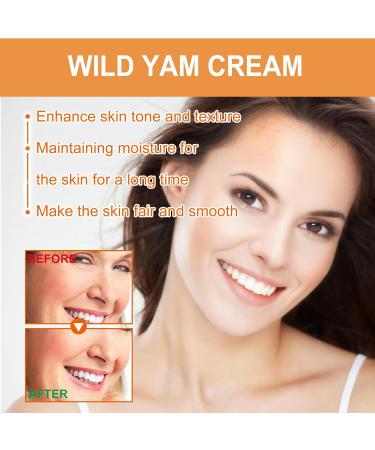 KOAHDE Anti Aging Soft Face Cream Wild Yam Moisturizing Face Cream Moisturizing Anti Wrinkle Cream Wild Yam Collagen Moisturizing Cream Wild Yam Whitening Moisturizing Cream Wild Yam Anti Aging Cream - Buy Online on SooperMarket.com