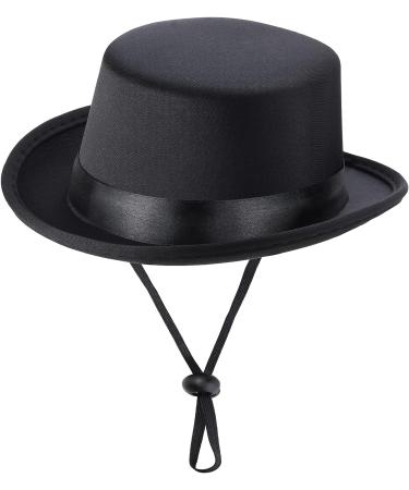 Yewong 2 Pieces Pet Formal Accessories Set - Pet Top Hat with Pet Formal Necktie/Bowtie Birthday Party Gradation Halloween Costumes Accessories for Dog Cat (Black-A) - Buy Online on SooperMarket.com