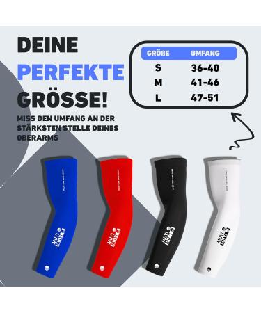Muyi Gaming Sleeve - Compression Arm Sleeves for Men/Women - Ideal for Handball Volleyball Basketball & Racing - Black L - Performance Sports Accessories - Buy Online on SooperMarket.com