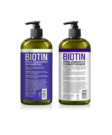 Hair Chemist Biotin Pro-Growth Shampoo & Conditioner Gift Box - 33.8oz Each | International Shipping Available - Buy Online on SooperMarket.com