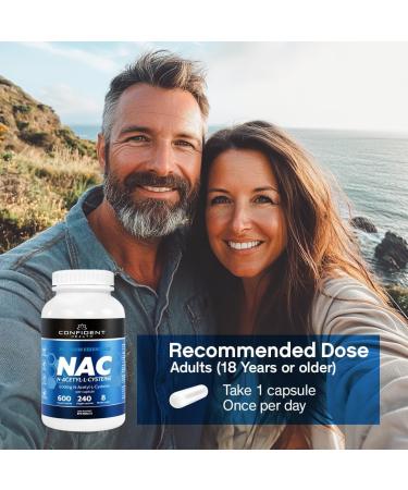 NAC Supplement 600mg 100% Pure & Pharmaceutical Grade - N-Acetyl-L-Cysteine - 120 Veggie Capsules 4 Month Supply of Immune Booster Supplements - Stay Strong and Resilient 120 count (Pack of 1) - Buy Online on SooperMarket.com