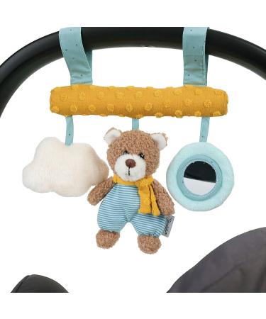 Buy Sterntaler Bear Ben Hanging Toy with Velcro - Rattle for Newborns | Multi-Coloured Baby Toy - Buy Online on SooperMarket.com