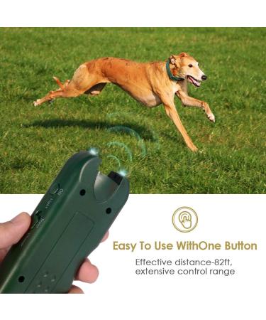 ASSCA Anti Barking Device Ultrasonic Dog Deterrent Anti Dog Barking Deterrent Devices with 3-in-1 Charging and Safe for People and Pets Mini Ultrasonic Dog Repeller is Suitable for Most Dogs Green - Buy Online on SooperMarket.com