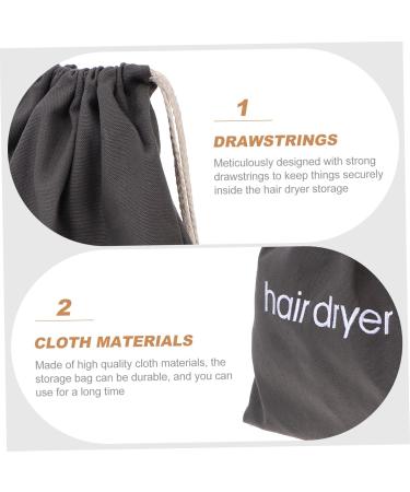 MUSISALY 8 Pcs Hair Dryer Storage Bag Make up Organizer Bag Hairdryer Storage Pouch Cloth Storage Bag Canvas - Buy Online on SooperMarket.com