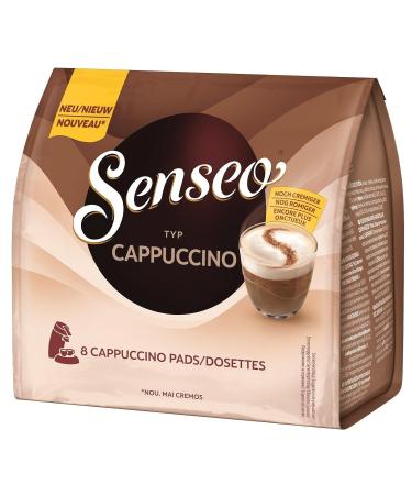 Senseo Cappuccino Coffee Pads - 80 Pads (10 Packs) for 80 Delicious Drinks - International Shipping Available - Buy Online on SooperMarket.com