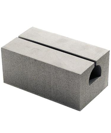 Riverside Seattle Sports RS - 6" Standard Canoe Replacement Blocks (Pair), Gray, Black (068622)