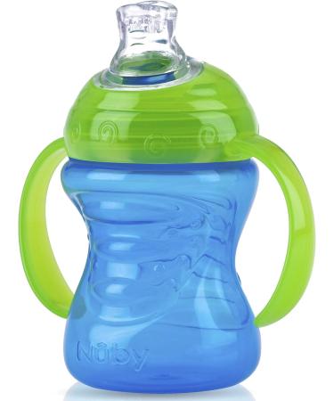 Nuby Plastic No-Spill Super Spout Grip N' Sip Cup - Red and Blue 2-Pack, 1 Count - Buy Online on SooperMarket.com