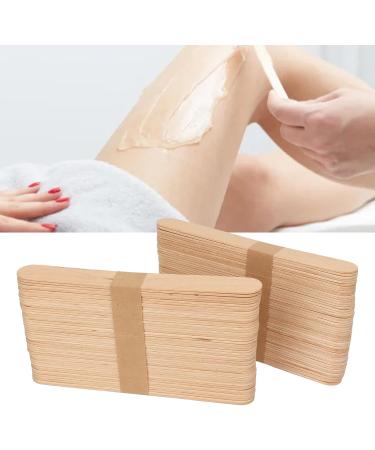 Socobeta 300PCs Multifunctional Waxing Craft Sticks - Birch Wood Hair Removal Applicators for Home Use - Buy Online on SooperMarket.com