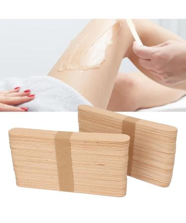 300pcs Birch Wood Wax Applicator Stick - Easy to Use Portable Mixing Sticks for Beauty Salons - International Shipping - Buy Online on SooperMarket.com
