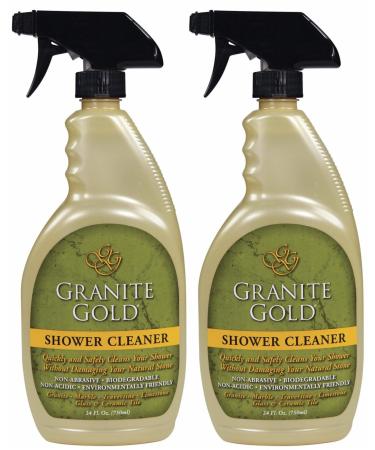 Granite Gold Shower Cleaner, 24 oz-2 pk 24 Fl Oz (Pack of 2)