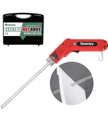 Huanyu Hot Cutter Knife 250W 10in Straight Knife  Foam / Styrofoam Cutting Tool up to 932  Continuous Working  for Foam Carving / Sponge / Rope / DIY Sculpture