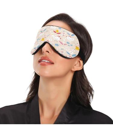 WELLDAY Farm Cute Roosters Sleep Mask - Soft Comfort Eye Shade Cover for Men Women - Buy Online on SooperMarket.com