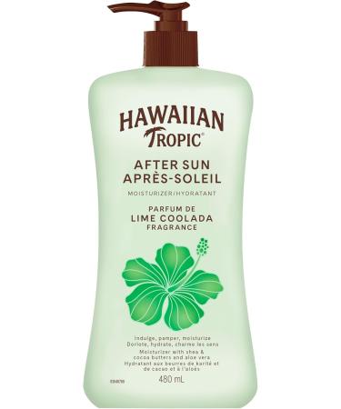 Hawaiian Tropic Lime Coolada After Sun Moisturizing Lotion with Shea & Cocoa Butter 480mL - Buy Online on SooperMarket.com
