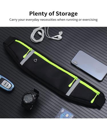 Waterproof Adjustable Running Bag | Passelts Cell Phone Hip Pocket for Jogging Fitness Cycling & Travel - Black - Buy Online on SooperMarket.com