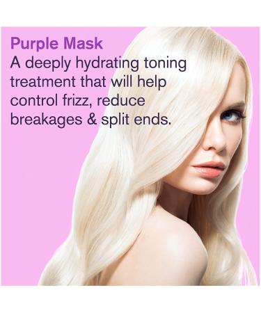 BOLD UNIQ Purple Hair Mask & Color Shampoo Bundle - Remove Yellow Tones, Condition Dry Hair - for Blonde, Platinum, Bleached, Silver, Gray, Ash Hair - Cruelty Free & Vegan - Buy Online on SooperMarket.com