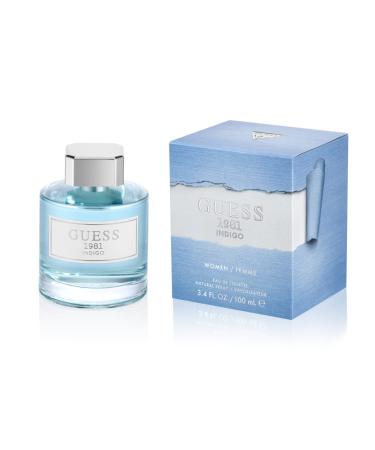 GUESS 1981 Indigo for Women Eau de Toilette 1.7 Fl Oz 1.7 Fl Oz (Pack of 1)