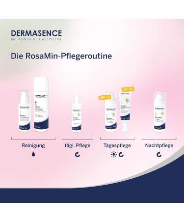Dermasence Rosamine Cleaning Emulsion 150ml - Gentle Cleanser for Sensitive Reactive Skin with Rosacea - Soothing Non-Irritating Perfume-Free Formula - Buy Online on SooperMarket.com